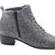 Stiefel & Stiefeletten - Waldläufer Schnür-Stiefelette mit floraler Prägung – Farbe GRAU – Ansicht 7 Stiefel & Stiefeletten - Waldläufer Schnür-Stiefelette mit floraler Prägung, in Größe 4 1/2 bis 9, in Farbe GRAU – Farbe GRAU – Ansicht 7