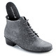 Stiefel & Stiefeletten - Waldläufer Schnür-Stiefelette mit floraler Prägung – Farbe GRAU – Ansicht 2 Stiefel & Stiefeletten - Waldläufer Schnür-Stiefelette mit floraler Prägung, in Größe 4 1/2 bis 9, in Farbe GRAU – Farbe GRAU – Ansicht 2