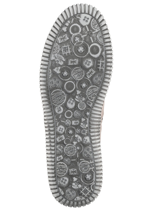 - Gemini Stiefelette aus Rind-Nappaleder, in Größe 036 bis 042, in Farbe KIESEL Ansicht 4