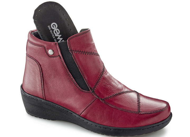 Gemini - Gemini, bequeme Damen-Boots, Weite H, mit herausnehmbarem Fußbett Ansicht 8 Gemini - Gemini, bequeme Damen-Boots, Weite H, mit herausnehmbarem Fußbett, in Größe 036 bis 042, in Farbe KIESEL Ansicht 8