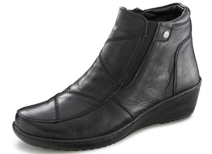 Gemini - Gemini, bequeme Damen-Boots, Weite H, mit herausnehmbarem Fußbett Ansicht 9 Gemini - Gemini, bequeme Damen-Boots, Weite H, mit herausnehmbarem Fußbett, in Größe 036 bis 042, in Farbe KIESEL Ansicht 9