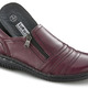 Slipper & Schnürschuhe - ELENA EDEN, bequeme Damen-Slipper, Weite G, mit herausnehmbarem Fußbett – Farbe BURGUND – Ansicht 2 Slipper & Schnürschuhe - ELENA EDEN, bequeme Damen-Slipper, Weite G, mit herausnehmbarem Fußbett, in Größe 036 bis 042, in Farbe BURGUND – Farbe BURGUND – Ansicht 2