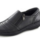 Slipper & Schnürschuhe - ELENA EDEN, bequeme Damen-Slipper, Weite G, mit herausnehmbarem Fußbett – Farbe SCHWARZ – Ansicht 1 Slipper & Schnürschuhe - ELENA EDEN, bequeme Damen-Slipper, Weite G, mit herausnehmbarem Fußbett, in Größe 036 bis 042, in Farbe BURGUND – Farbe SCHWARZ – Ansicht 1