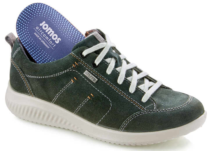 - Schnürschuh mit wetterfester Klimamembrane, in Größe 036 bis 042, in Farbe TANNE Ansicht 2