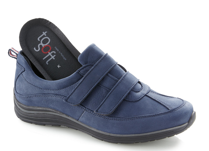 - Toosoft Slipper mit gepolstertem Textilfutter, in Größe 036 bis 042, in Farbe MARINE Ansicht 2