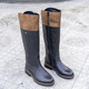 Stiefel & Stiefeletten - Remonte, gefütterte Damen-Stiefel, Winterschuhe, Weite G, mit Reißverschluss – Farbe SCHWARZ-MARONE – Ansicht 8 Stiefel & Stiefeletten - Remonte, gefütterte Damen-Stiefel, Winterschuhe, Weite G, mit Reißverschluss, in Größe 036 bis 042, in Farbe MARONE-MOKKA – Farbe SCHWARZ-MARONE – Ansicht 8