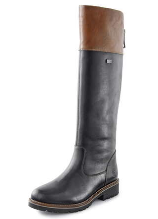 Remonte, gefütterte Damen-Stiefel, Winterschuhe, Weite G, mit Reißverschluss