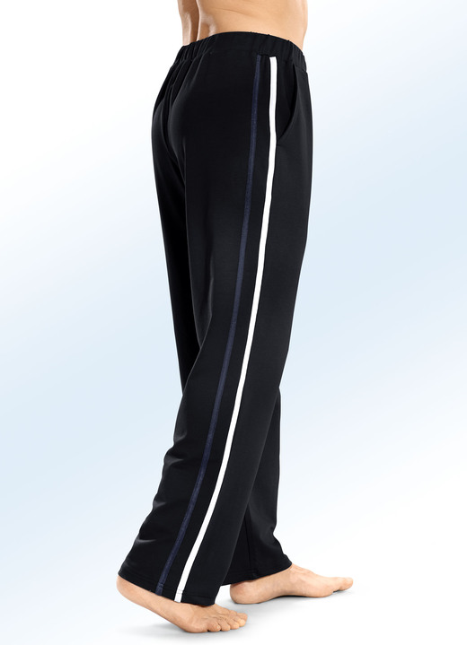 Freizeithosen - Hose mit Tunnelzugband, in Größe 024 bis 062, in Farbe MARINE Ansicht 3