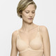 Bügel-BH - Triumph-Aura Spotlight Bügel-BH mit Elastikspitze, in Größe 070 bis 090, in Cup B, in Farbe CREME – Farbe CREME – Ansicht 1