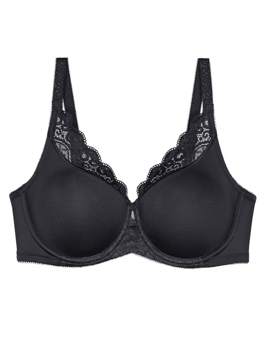 Bügel-BH - Triumph Amourette Minimzer-Bügel-BH mit Elastikspitze, in Größe 075 bis 095, in Cup G, in Farbe WEISS Ansicht 5