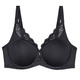 Bügel-BH - Triumph Amourette Minimzer-Bügel-BH mit Elastikspitze, in Größe 075 bis 095, in Cup C, in Farbe SCHWARZ – Farbe SCHWARZ – Ansicht 2