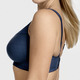 Soft-BH - Miss Mary BH mit strukturierten Einsätzen, in Größe 075 bis 115, in Cup E, in Farbe MARINE – Farbe MARINE – Ansicht 2