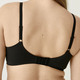 Soft-BH - Naturana BH mit gepolsterten Cups – Farbe SCHWARZ – Ansicht 4 Soft-BH - Naturana BH mit gepolsterten Cups, in Größe 075 bis 100, in Cup A, in Farbe AZURBLAU – Farbe SCHWARZ – Ansicht 4