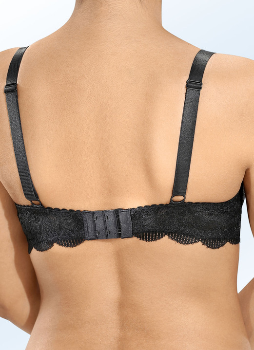 Bügel-BH - Susa Push-up Dirndl-BH für ein traumhaftes Dekoletté, in Größe 070 bis 100, in Cup C, in Farbe WEISS Ansicht 5