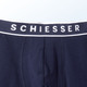 Slips & Unterhosen - Schiesser Dreierpack Slips mit Elastikbund, in Größe 004 bis 008, in Farbe 3X SCHWARZ
