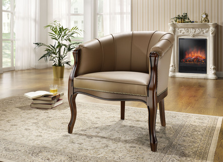 Bequemer Sessel mit Schaumstoffpolsterung
