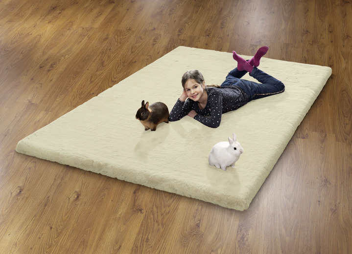 Modern - Brücken und Teppiche für ein Gefühl wie auf Wolken, in Größe 112 (Brücke, 60x120 cm) bis 302 (Teppich, ø 120 cm), in Farbe WEISS Ansicht 7