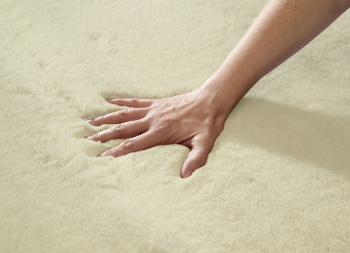 Modern - Brücken und Teppiche für ein Gefühl wie auf Wolken, in Größe 112 (Brücke, 60x120 cm) bis 302 (Teppich, ø 120 cm), in Farbe WEISS Ansicht 8