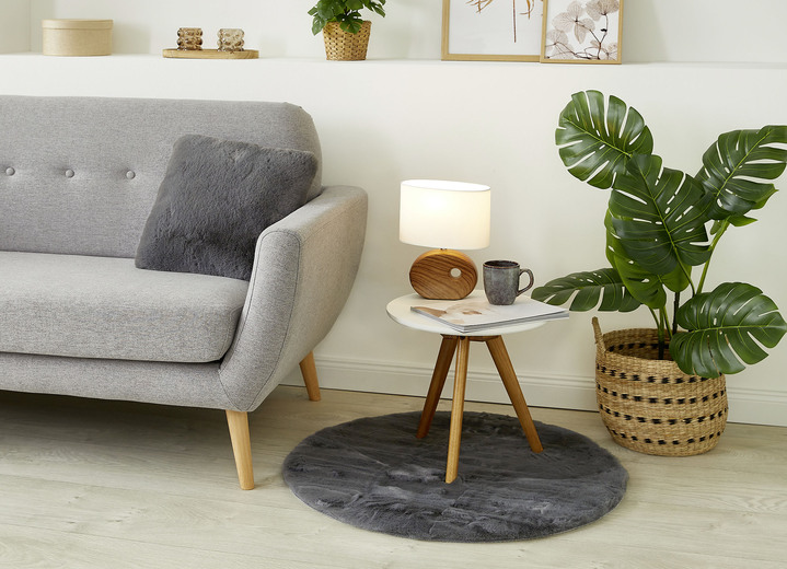 Modern - Brücken und Teppiche für ein Gefühl wie auf Wolken, in Größe 112 (Brücke, 60x120 cm) bis 302 (Teppich, ø 120 cm), in Farbe WEISS Ansicht 21