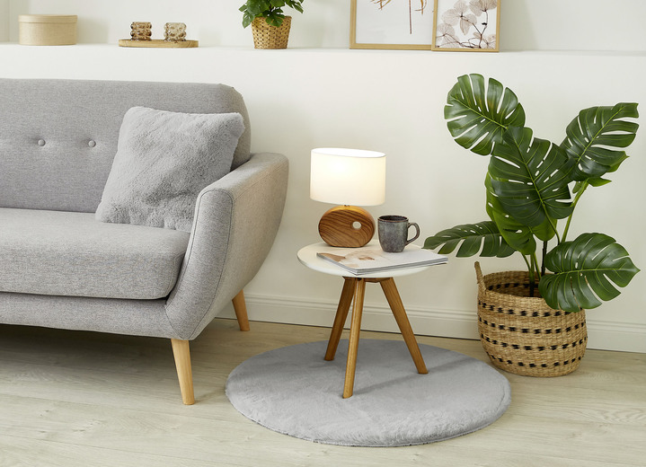 Modern - Brücken und Teppiche für ein Gefühl wie auf Wolken, in Größe 112 (Brücke, 60x120 cm) bis 302 (Teppich, ø 120 cm), in Farbe WEISS Ansicht 40