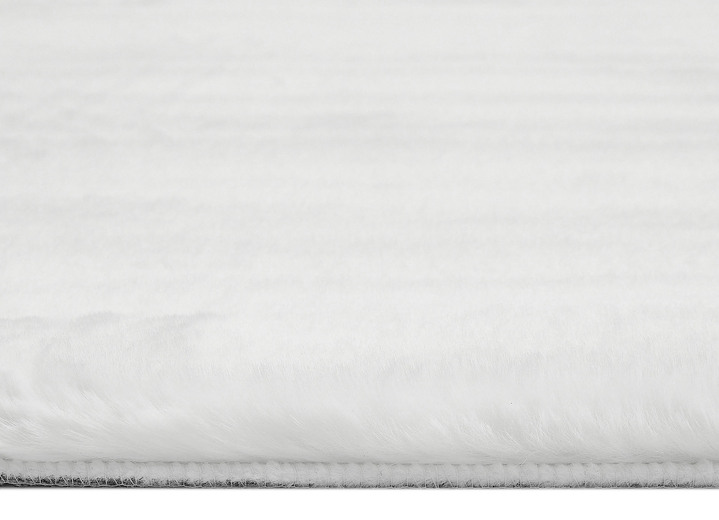 Modern - Brücken und Teppiche für ein Gefühl wie auf Wolken, in Größe 112 (Brücke, 60x120 cm) bis 302 (Teppich, ø 120 cm), in Farbe WEISS Ansicht 3