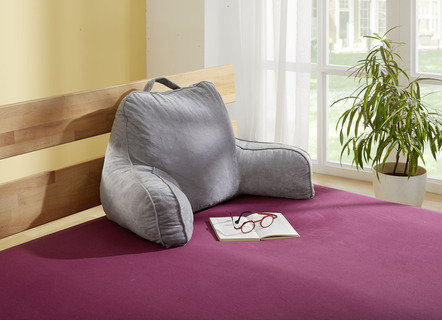 Sitzhilfen - Bettsessel mit Tragegriff – Farbe GRAU – Ansicht  Sitzhilfen - Bettsessel mit Tragegriff, in Farbe GRAU – Farbe GRAU – Ansicht