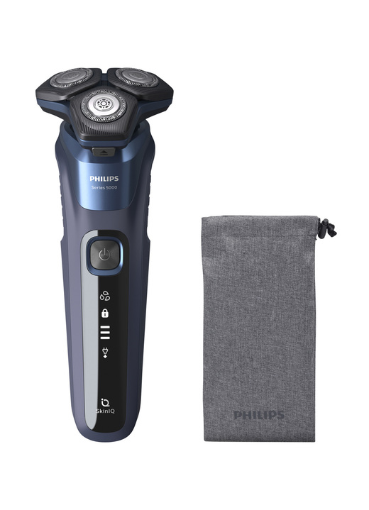 - Philips Shaver Series 5000, in Farbe BLAU-GRAU, in Ausführung Philips S5585/10 Ansicht 1