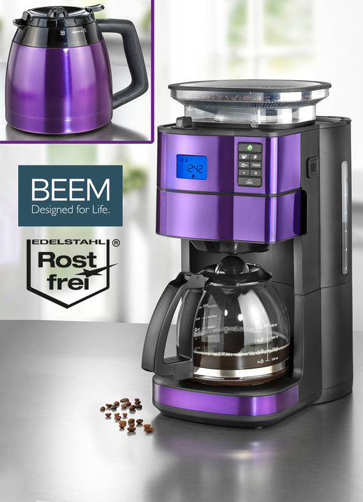 Kaffeemaschinen - BEEM Fresh-Aroma-Perfect II Duo Kaffeemaschine, in Farbe LILA