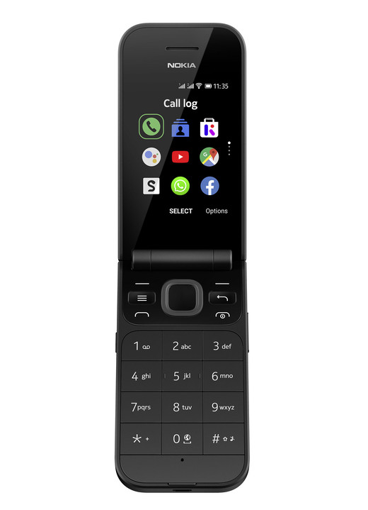 Mobil-Telefone - Nokia 2720 Flip Großtasten-Klapphandy, in Farbe SCHWARZ Ansicht 1