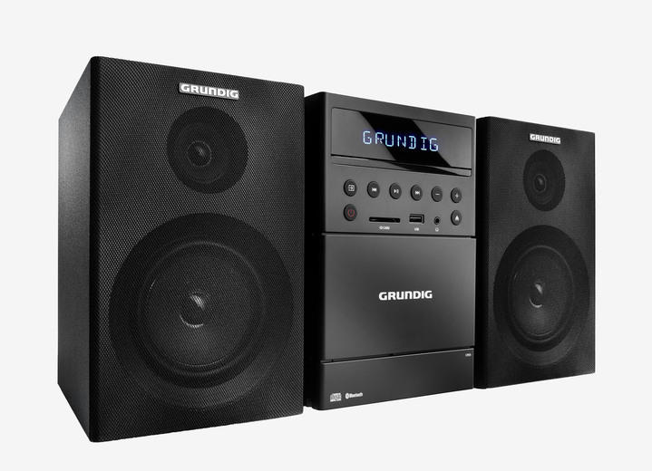 - Grundig MS300 Micro-Stereoanlage, in Farbe SCHWARZ Ansicht 2