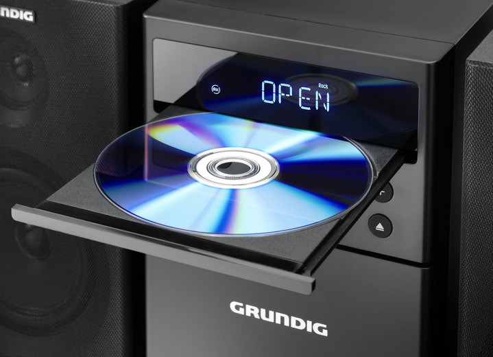 - Grundig MS300 Micro-Stereoanlage, in Farbe SCHWARZ Ansicht 3