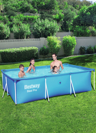 Rechteckiges Pool-Set, groß aus robustem TriTech-Material