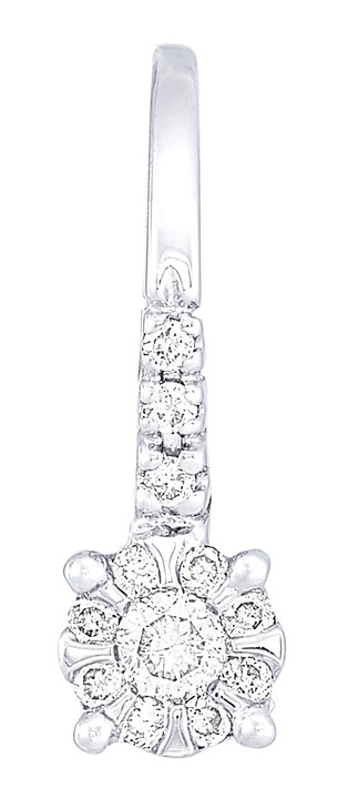 Ohrschmuck - Exquisite Ohrringe mit 24 Brillanten, in Farbe  Ansicht 2