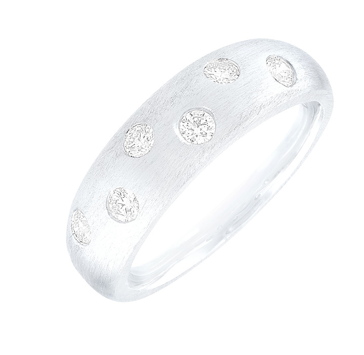 - Platin Damenring, in Größe 160 bis 220, in Farbe  Ansicht 2