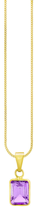 Anhänger - Schicker Anhänger mit echt Amethyst Ansicht 2 Anhänger - Schicker Anhänger mit echt Amethyst, in Farbe  Ansicht 2