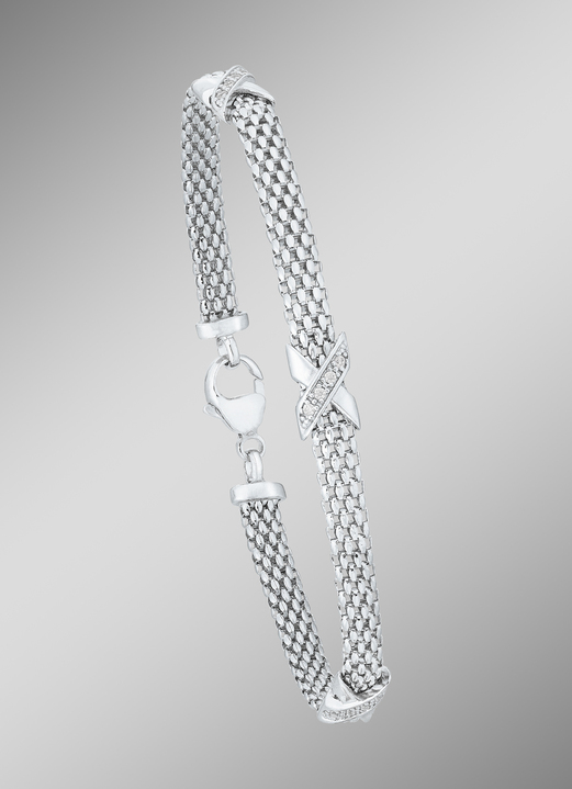 Armbänder - Armband mit Zirkonia, in Farbe
