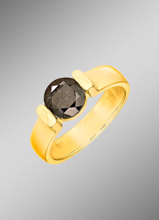 Ringe - Hochwertiger Damenring mit Brillant, in Größe 160 bis 220, in Farbe  Ansicht 1