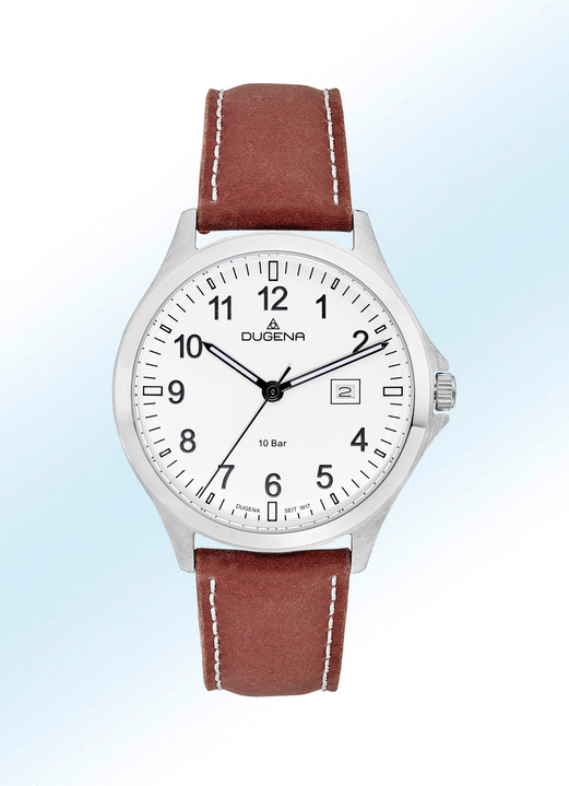 Quartzuhren - Quartz-Herrenuhr, in Farbe