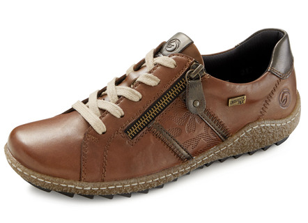 Schnürschuh in 2 Farben mit herausnehmbarem Fußbett