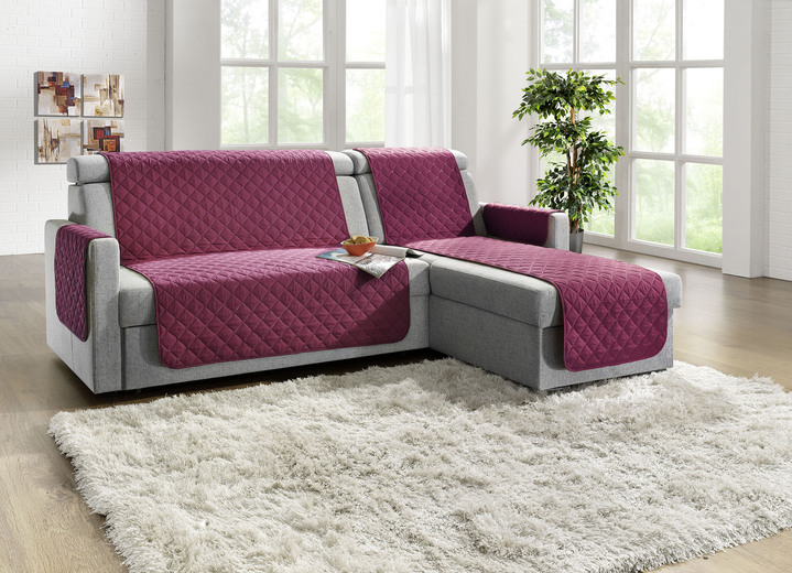 Wohnaccessoires - Wohnaccessoires mit Fleckschutz, in Größe 101 (Sesselschoner, 50/150 cm) bis 865 (2x Armlehnenschoner, 50/ 70 cm), in Farbe GRÜN Ansicht 13