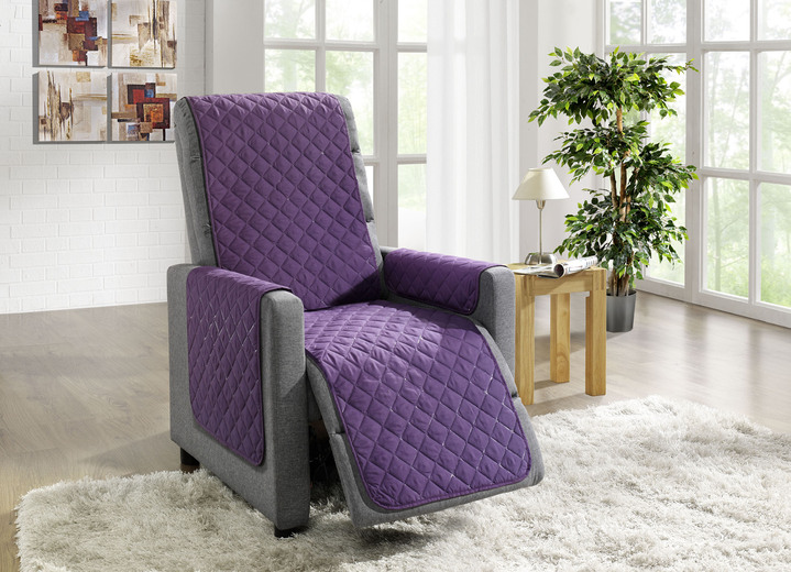 Wohnaccessoires - Wohnaccessoires mit Fleckschutz, in Größe 101 (Sesselschoner, 50/150 cm) bis 865 (2x Armlehnenschoner, 50/ 70 cm), in Farbe GRÜN Ansicht 9