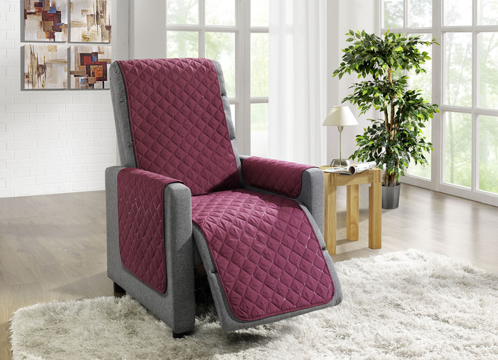 Wohnaccessoires - Wohnaccessoires mit Fleckschutz, in Größe 101 (Sesselschoner, 50/150 cm) bis 865 (2x Armlehnenschoner, 50/ 70 cm), in Farbe GRÜN Ansicht 15