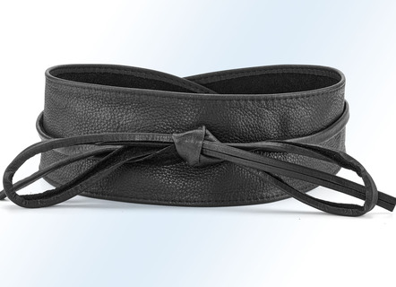 Leder-Bindegürtel