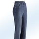 Hosen in Schlupfform - Magic-Jeans mit hohem Stretchanteil – Farbe DUNKELBLAU – Ansicht 1 Hosen in Schlupfform - Magic-Jeans mit hohem Stretchanteil, in Größe 019 bis 058, in Farbe WEISS – Farbe DUNKELBLAU – Ansicht 1