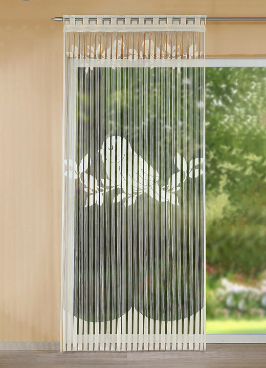 - Fadenstore für Gardinenschiene und -stange, in Größe 136 (H125xB100 cm) bis 268 (H245xB100 cm), in Farbe ECRU