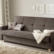 - Schlafsofa mit Bettkasten, in Farbe BRAUN – Farbe BRAUN – Ansicht 1