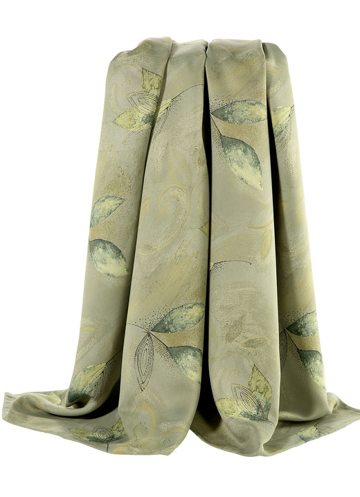 Klassisch - Blickdichte Verdunkelungsschals, in Größe 358 (H145xB140 cm) bis 456 (H245xB140 cm), in Farbe BRAUN Ansicht 5