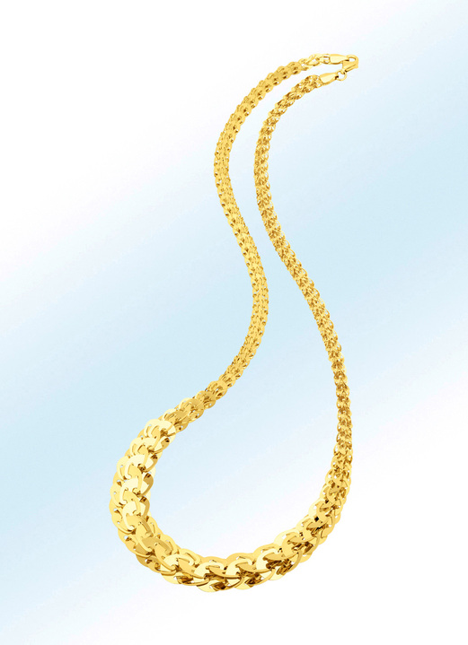 - Hochwertige Halskette aus Gold, in Farbe  Ansicht 1