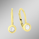 Ohrschmuck - Elegante Ohrringe in Gelbgold mit Brillant – Ansicht 1 Ohrschmuck - Elegante Ohrringe in Gelbgold mit Brillant, in Farbe  – Ansicht 1