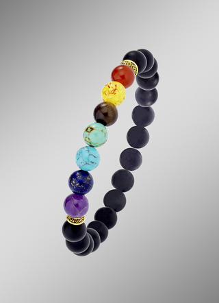 Elastisches Chakra-Armband